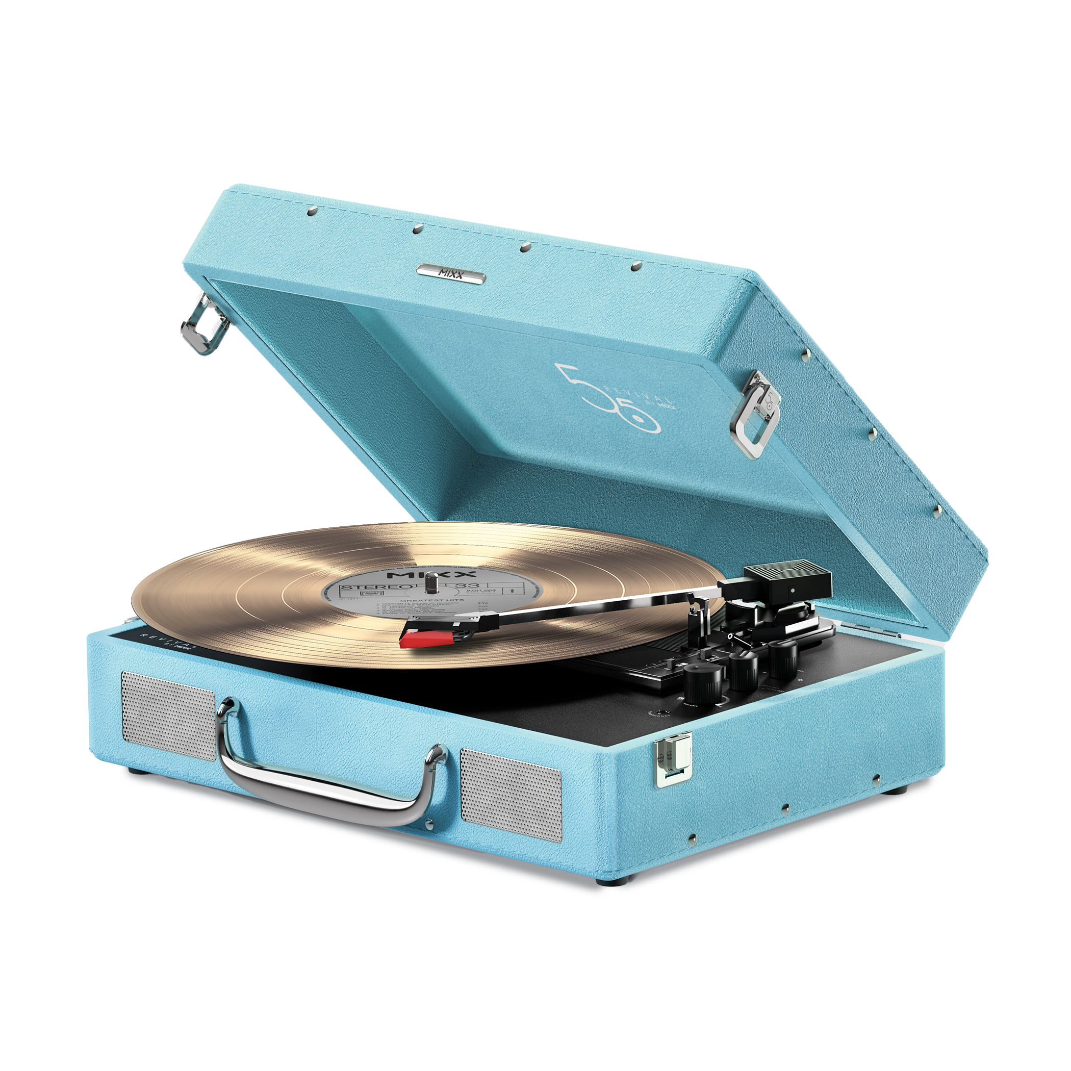 MIXX REVIVAL 55 VINYL RECORD PLAYER